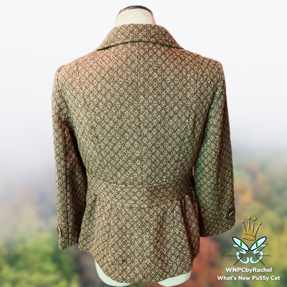 Ann Taylor Loft Tweed Wool Blazer, Medium - Picture 6 of 9